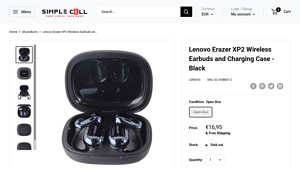 Lenovo - Erazer XP2 Wireless Earbuds