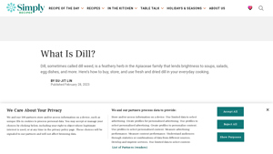 Simply Recipes - Dill Herb