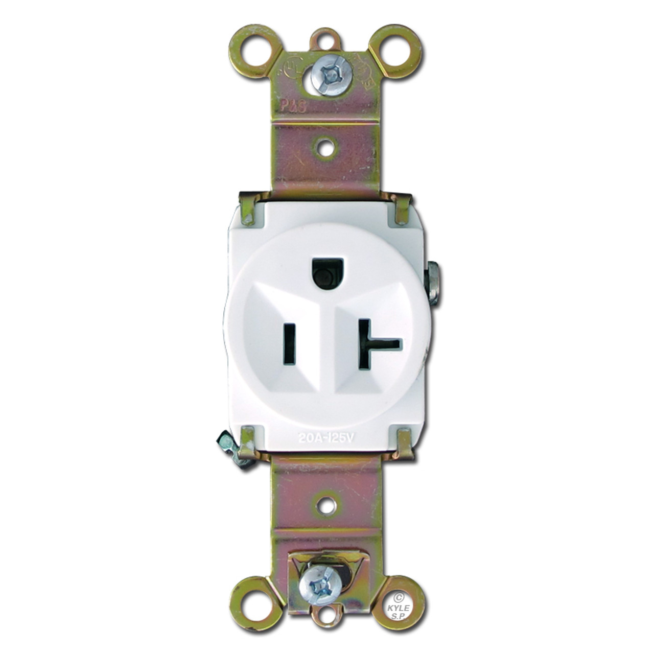 An application scenario or product detail of single round electrical outlet - Image 4