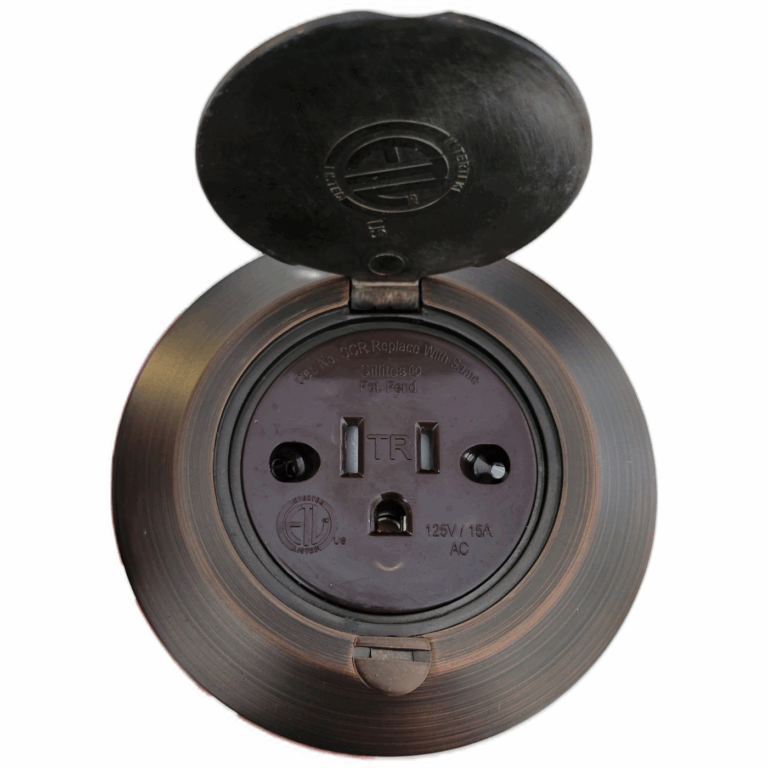 Featured image for the single round electrical outlet guide
