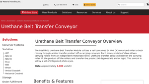 SJF - IntelliROL Urethane Belt Transfer Module