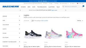 Skechers - Colorful Light-Up Shoes for Kids