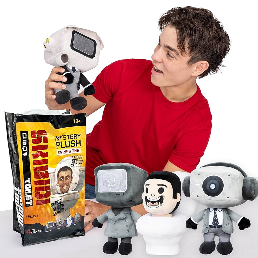 An application scenario or product detail of skibidi toilet plushie - Image 13