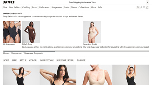 SKIMS - Shapewear Bodysuits