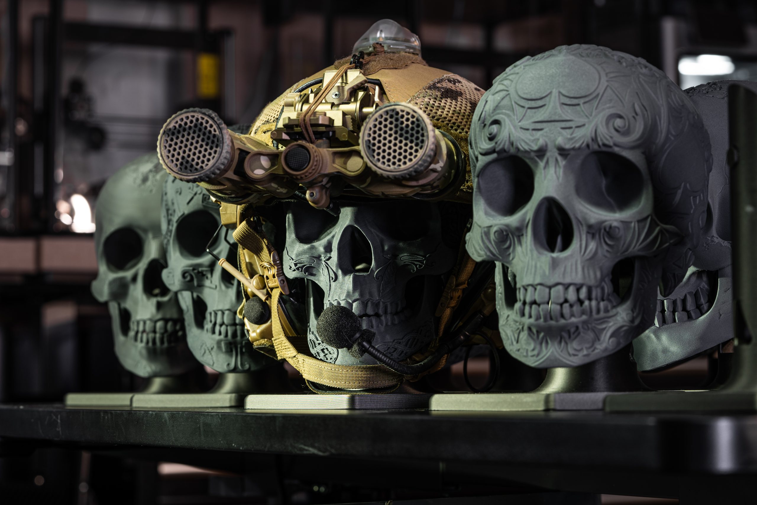 An application scenario or product detail of skull helmet - Image 12