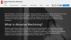 Slabe Machine - Abrasive Machining Solutions