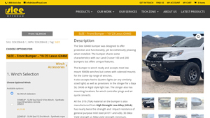 SLEE - Front Bumper for Lexus GX460