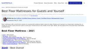 Zonli - Classic Floor Mattress