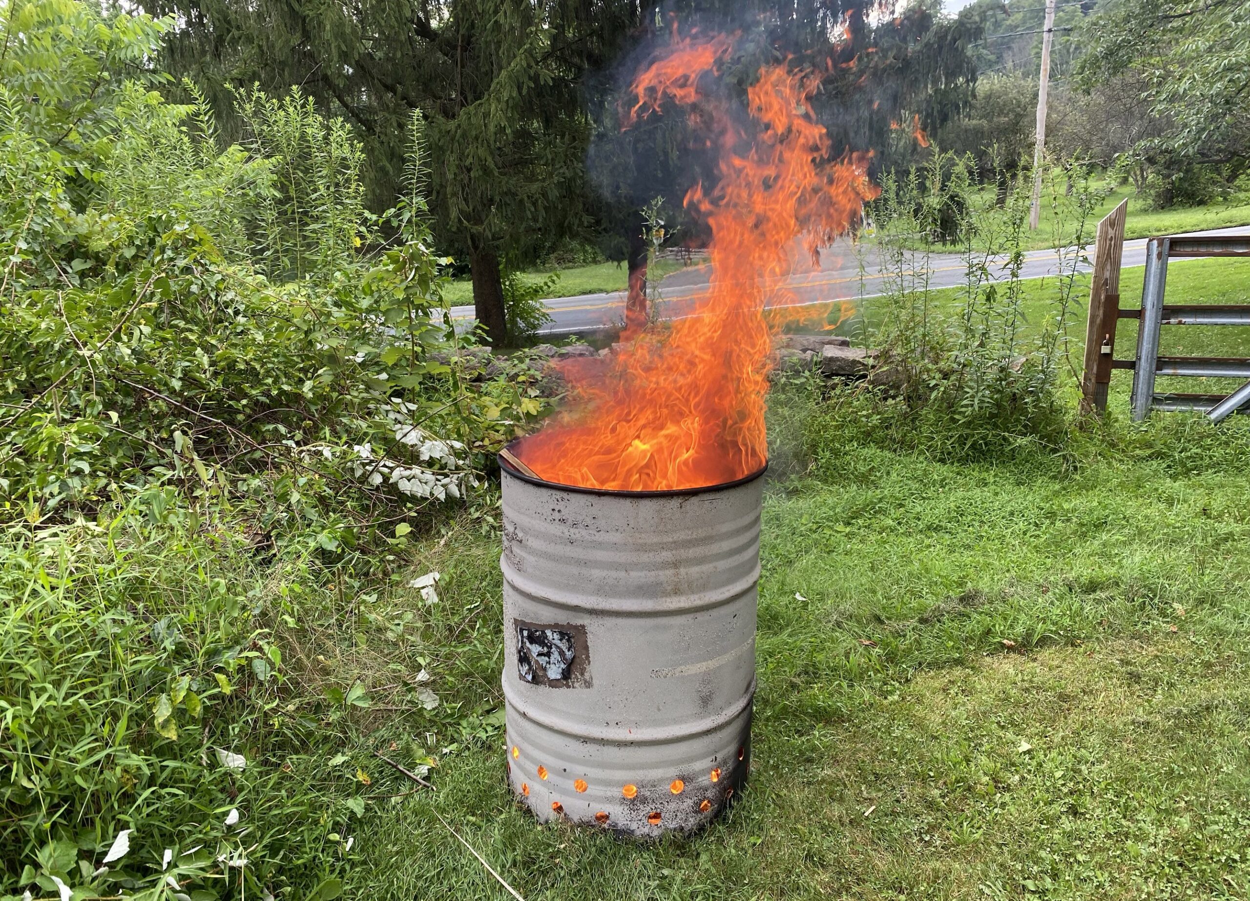 An application scenario or product detail of small burn barrel - Image 1