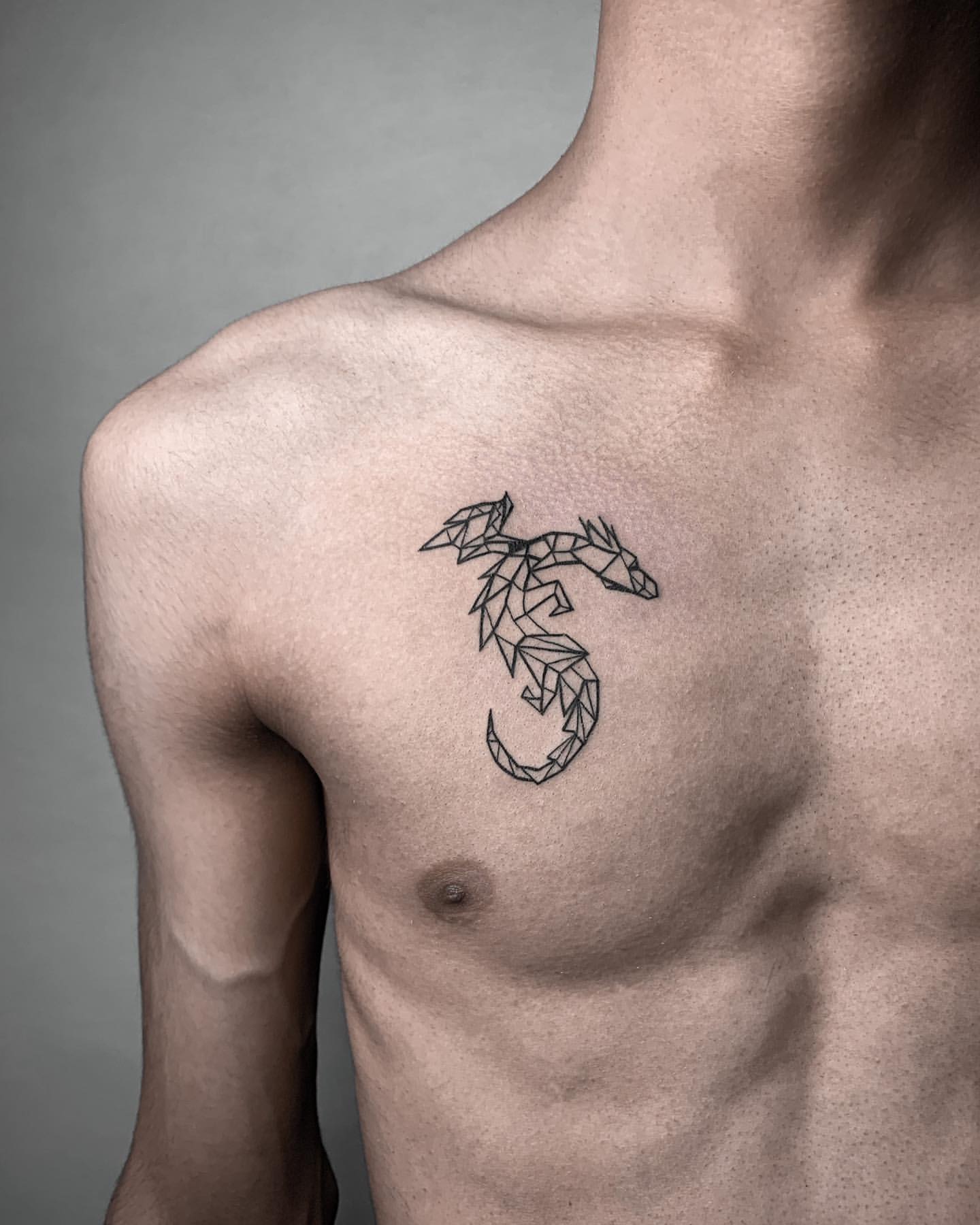 An application scenario or product detail of small chest tattoos for men - Image 11