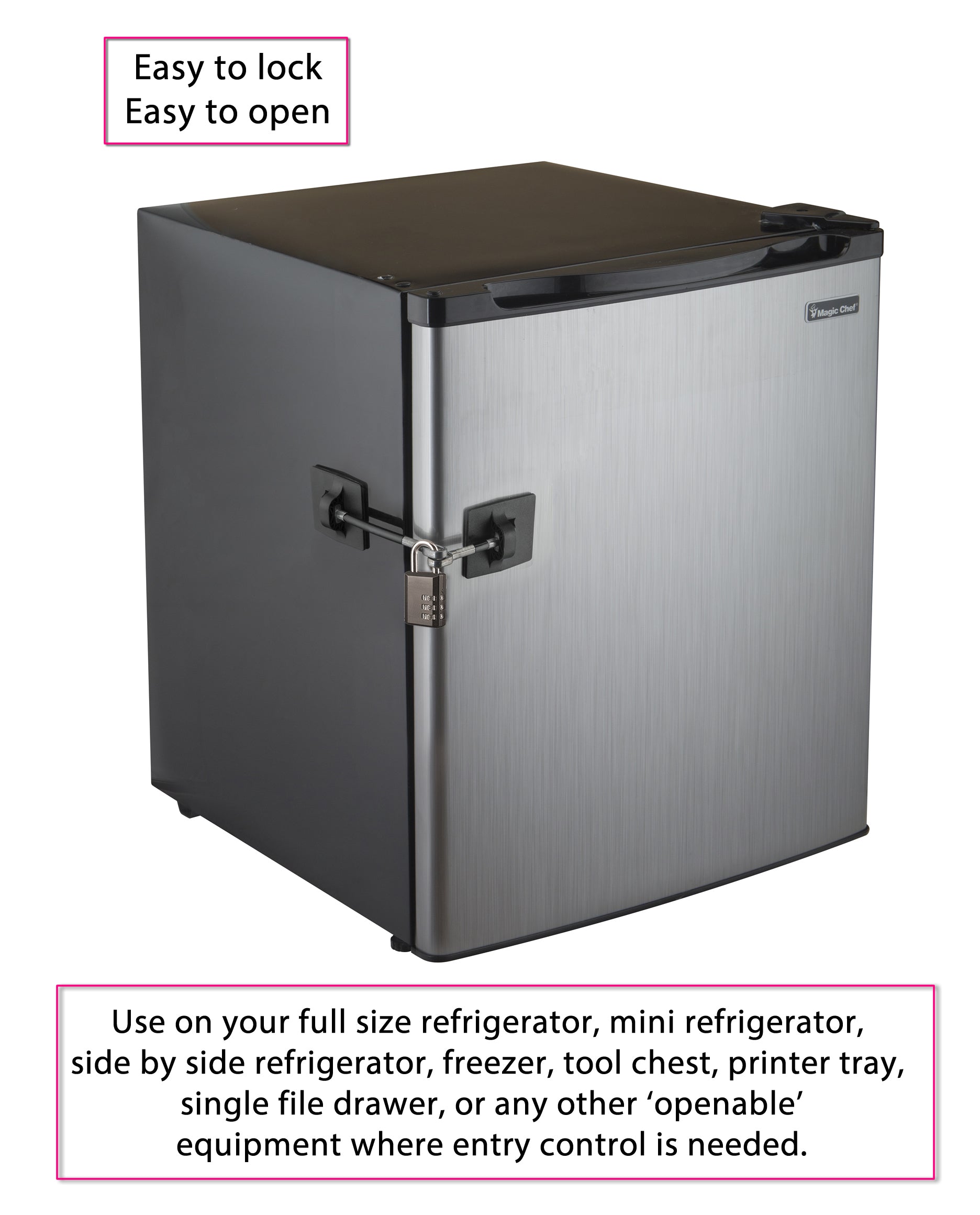 An application scenario or product detail of small refrigerator with lock - Image 5