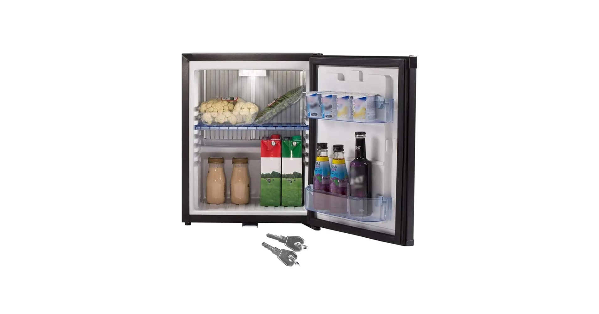 An application scenario or product detail of small refrigerator with lock - Image 12