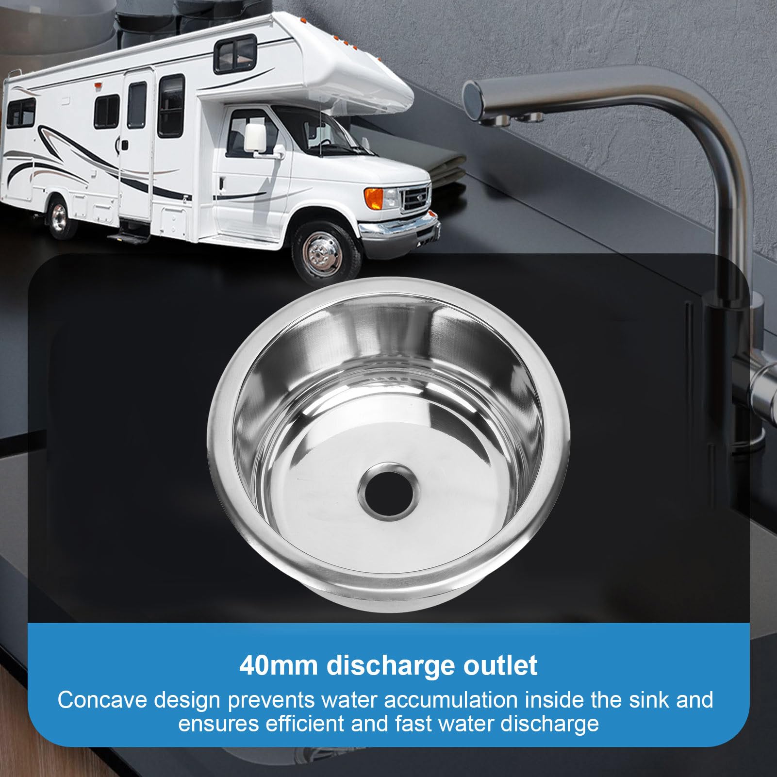 An application scenario or product detail of small sink rv for sale - Image 10