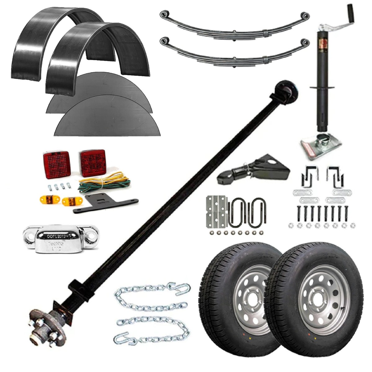 An application scenario or product detail of small utility trailer kits for sale - Image 19