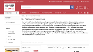 Smallwood Lock - Key Machines & Programmers
