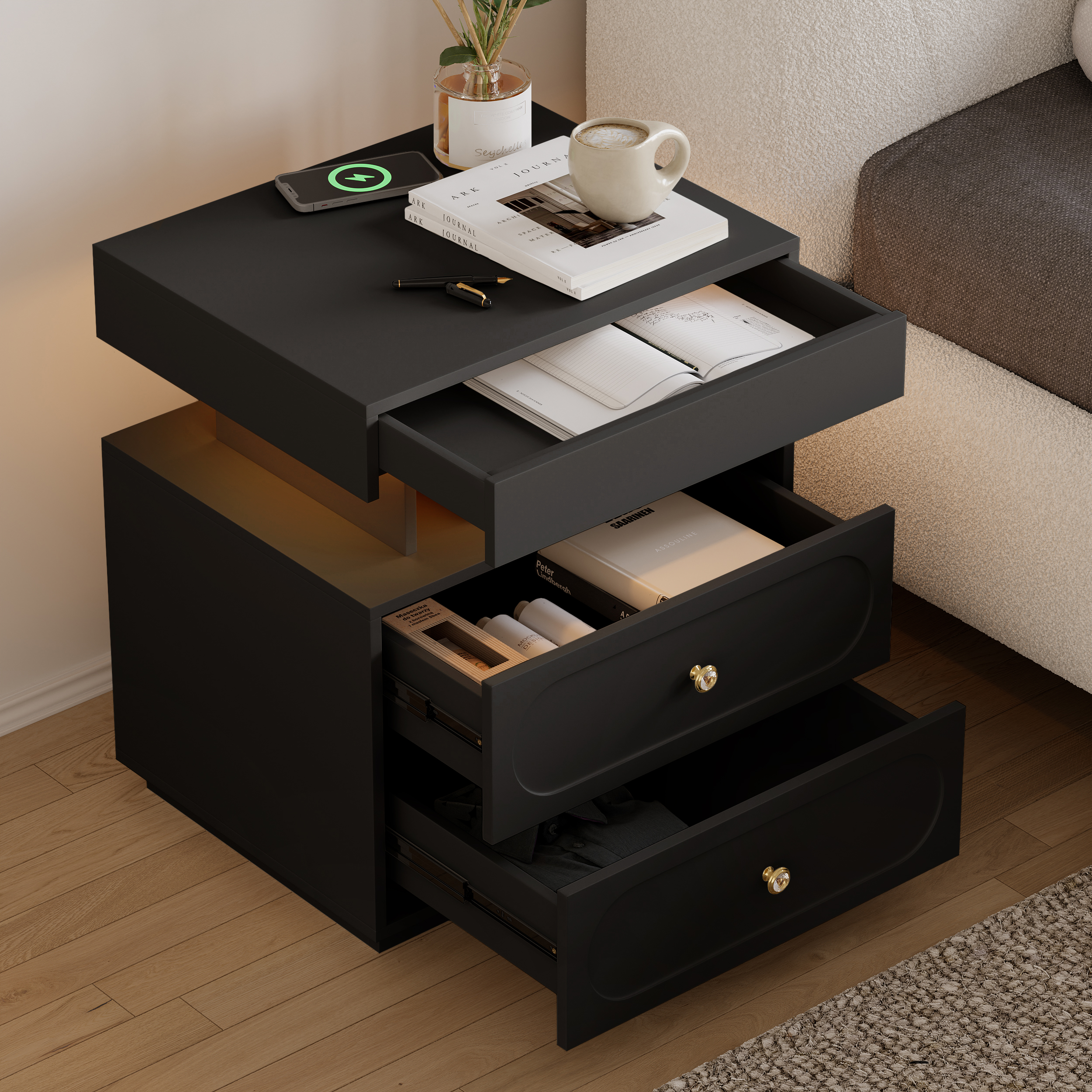 An application scenario or product detail of smart nightstand - Image 12