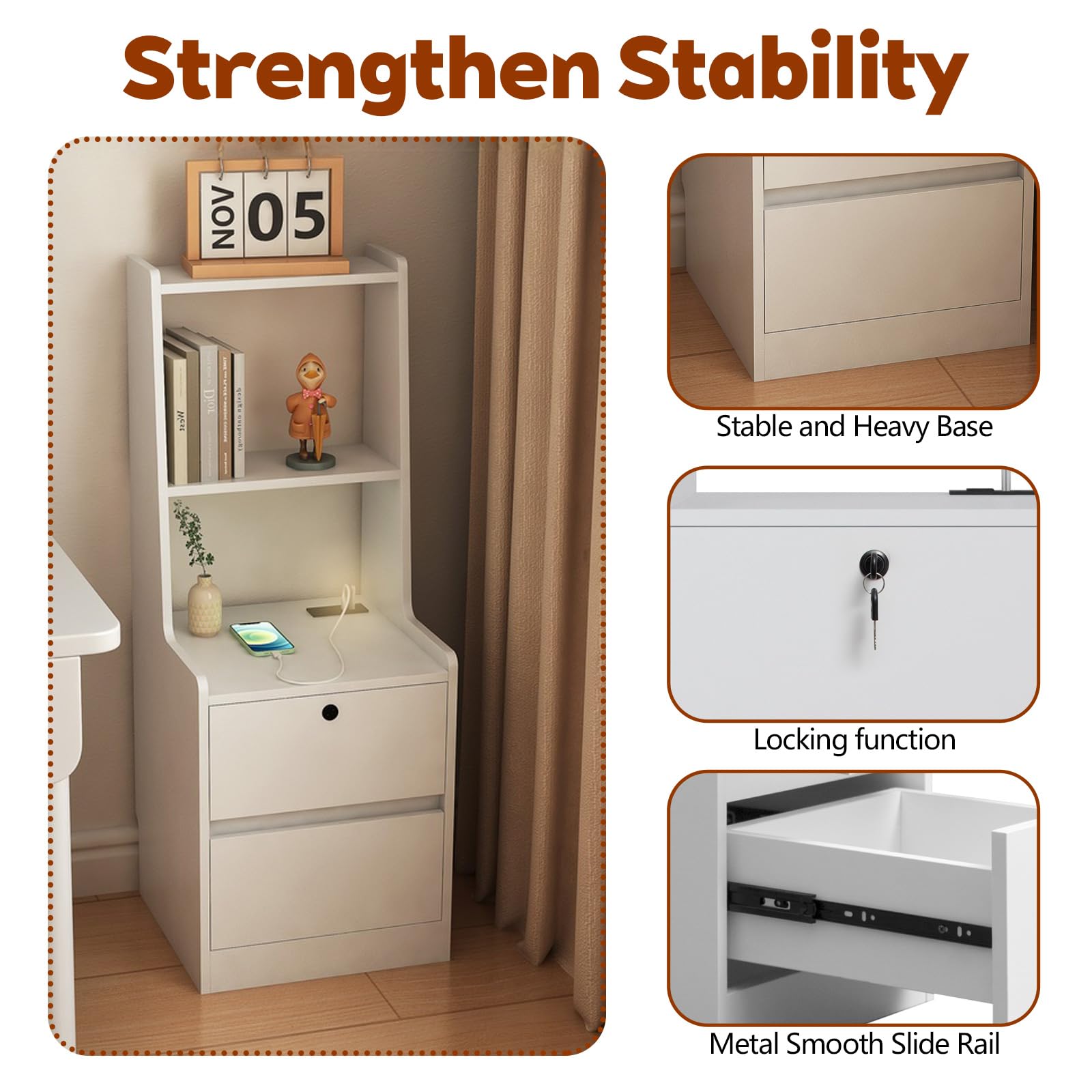 An application scenario or product detail of smart nightstand - Image 19