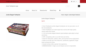 Smart Toothpicks - Jumbo Elegant Toothpicks