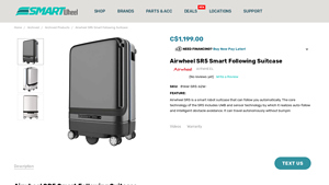 Airwheel - SR5 Smart Following Suitcase
