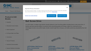 SMC - LEFS Electric Actuator