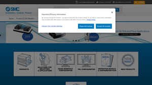 SMC - Pneumatic Actuators & Valves