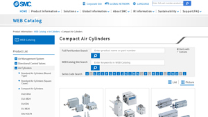 SMC - Compact Air Cylinders
