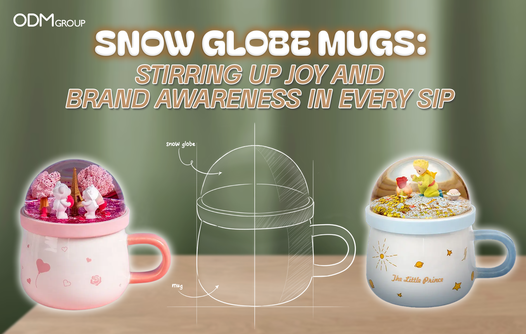An application scenario or product detail of snow globe cup - Image 10