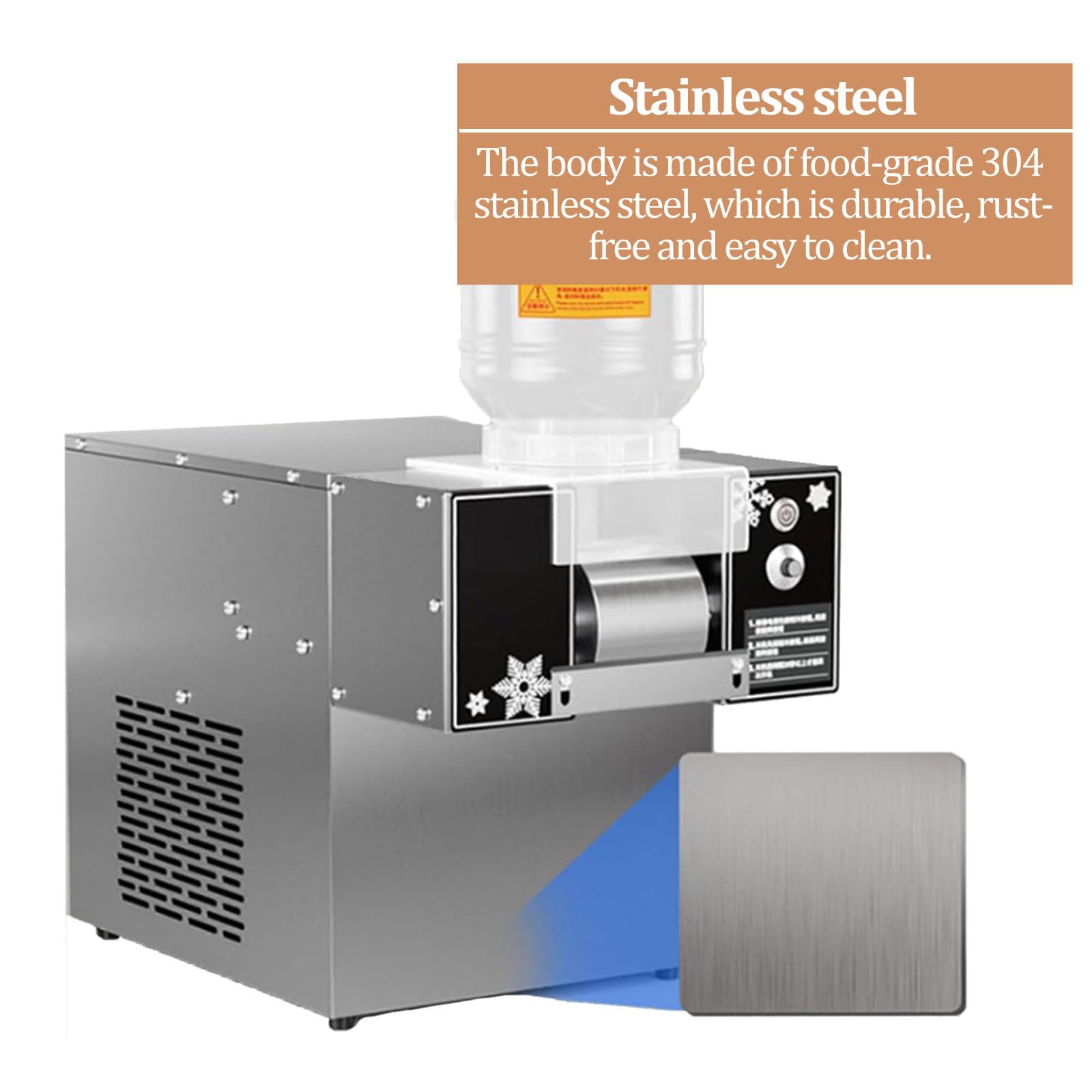 An application scenario or product detail of snowflake ice machine - Image 1