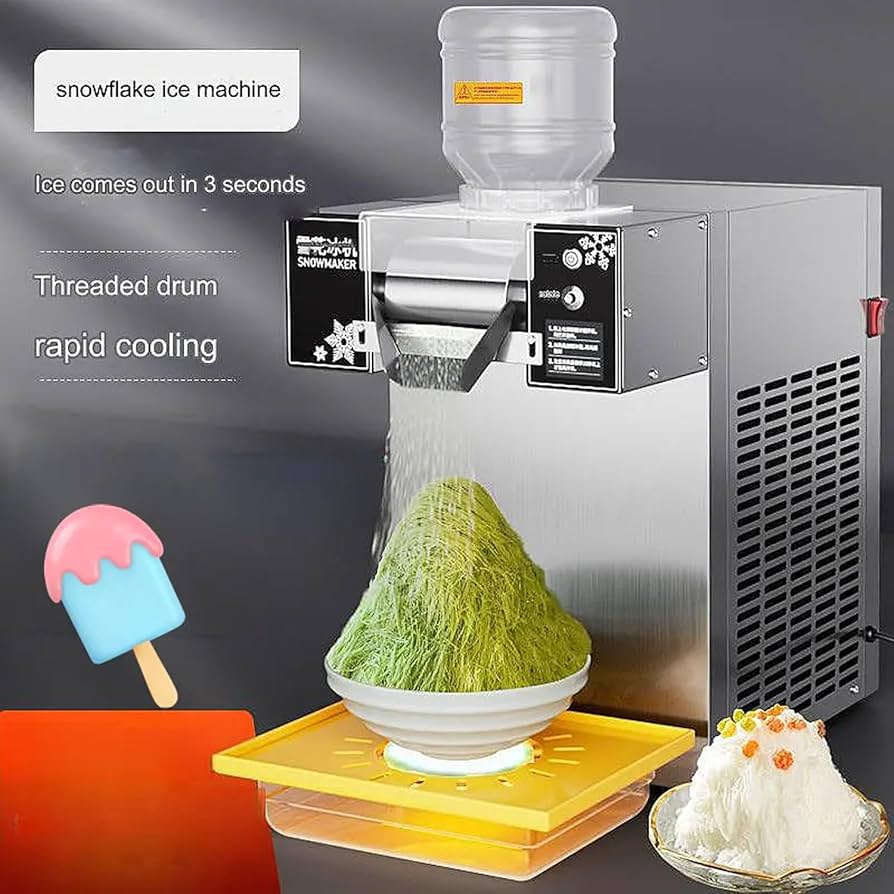 An application scenario or product detail of snowflake ice maker - Image 10