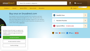 SnusDirect - Premium Snus & Nicotine Pouches