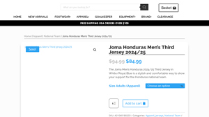 Joma - Honduras Men's Third Jersey 2024/25