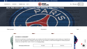 PSG - Soccer Tracksuits