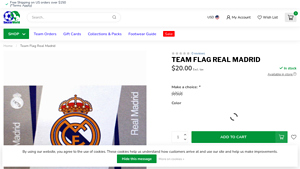 Real Madrid - Team Flag