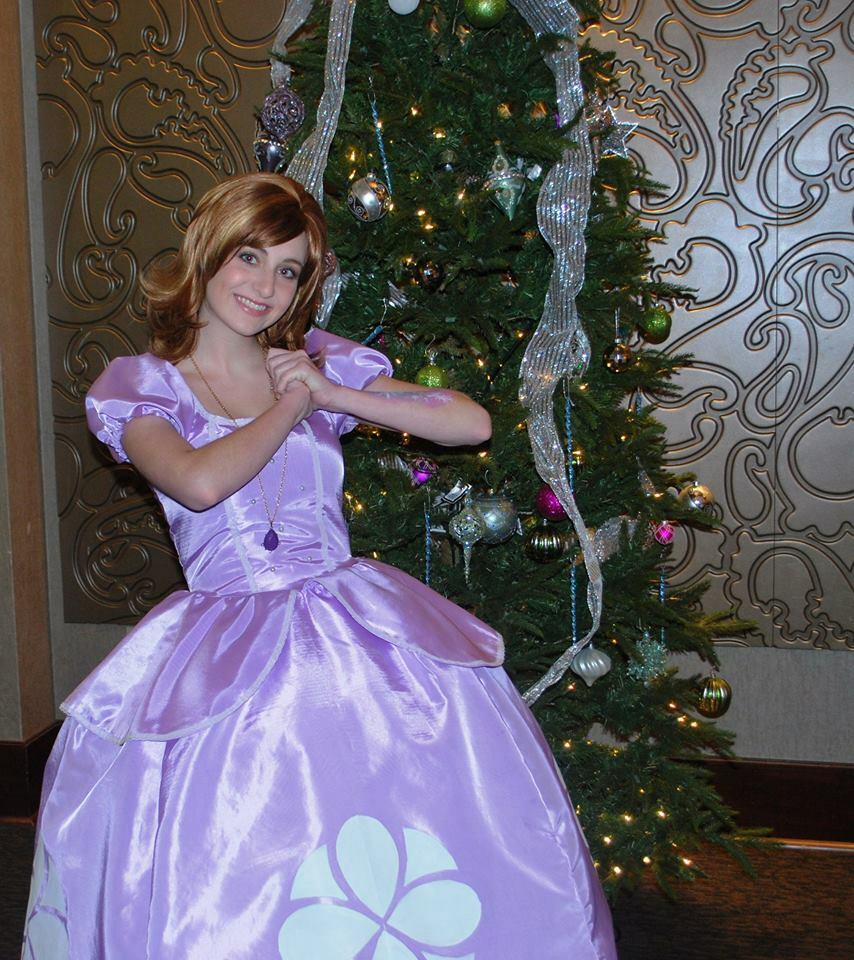 An application scenario or product detail of sofia the first dress - Image 1