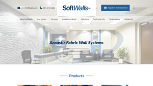 SoftWalls Inc. - Customizable Acoustic Fabric Wall Systems