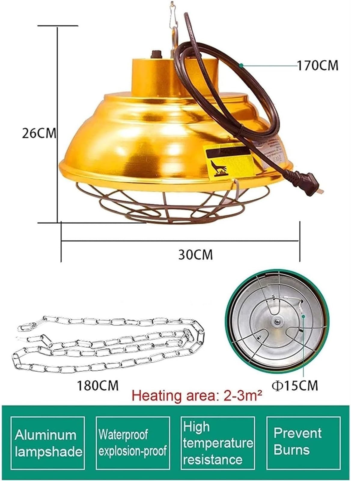 An application scenario or product detail of solar heat lamp - Image 21