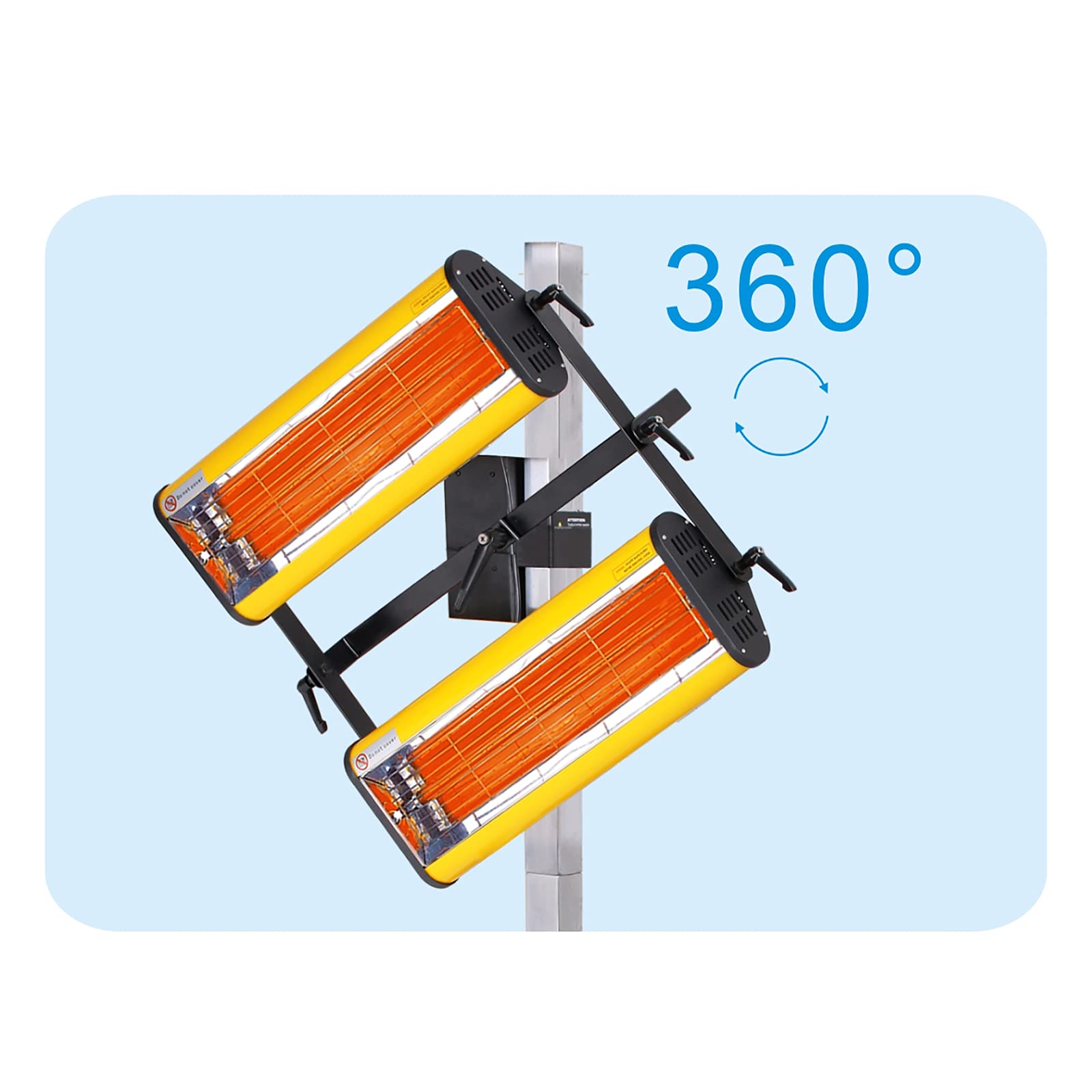An application scenario or product detail of solar powered heat lamp - Image 9