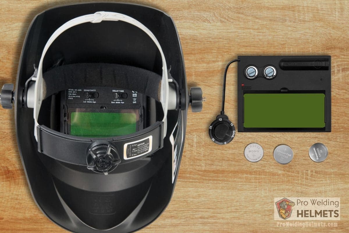 An application scenario or product detail of solar powered welding helmet batteries - Image 19