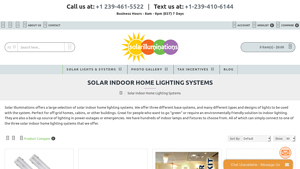 Solar Illuminations - Energy-Efficient Indoor Lighting Solutions