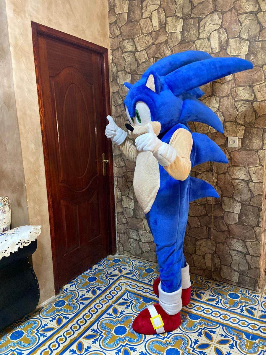 An application scenario or product detail of sonic the hedgehog cosplay - Image 2