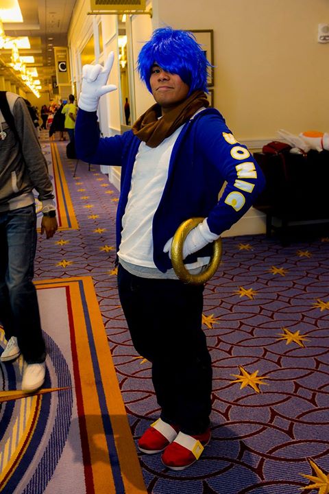 An application scenario or product detail of sonic the hedgehog cosplay - Image 13