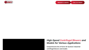 Sonic Air Systems - Industrial Centrifugal Blowers