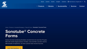 Sonoco - Sonotube® Concrete Forms
