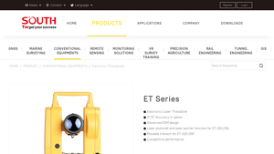 South Instrument - Electronic Laser Theodolite