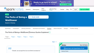 SparkNotes - Literary Insights