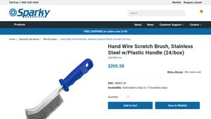 JAZ USA, Inc - Hand Wire Scratch Brush