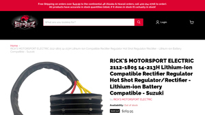 Rick's Motorsport Electric - Hot Shot Regulator/Rectifier