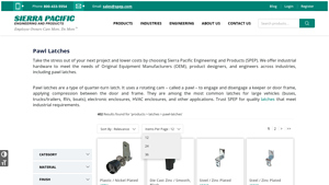 Sierra Pacific Engineering - Industrial Pawl Latches