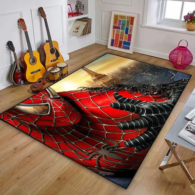 An application scenario or product detail of spiderman carpet - Image 9
