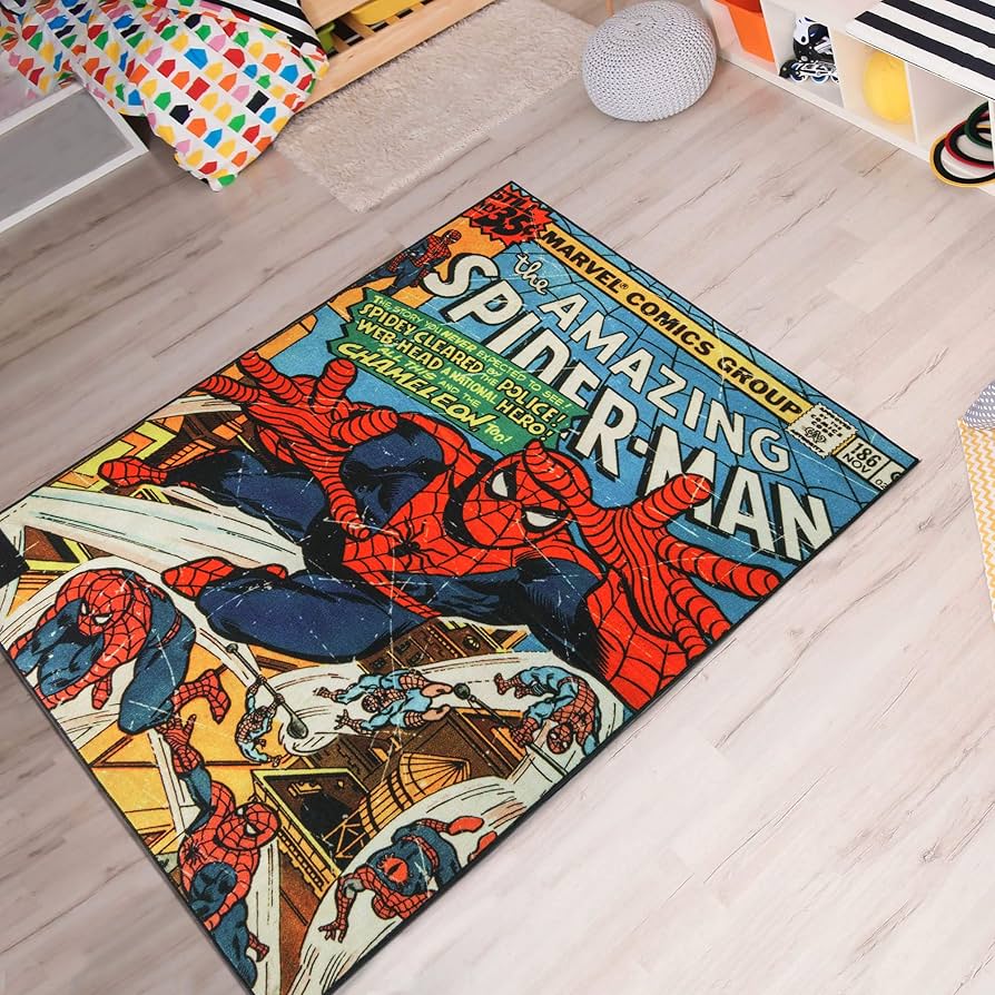 An application scenario or product detail of spiderman carpet - Image 20